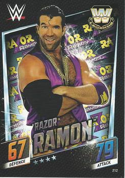 2015 Topps Slam Attax WWE: Then Now & Forever #212 Razor Ramon Front