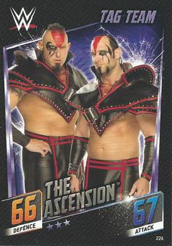 2015 Topps Slam Attax WWE: Then Now & Forever #226 The Ascension Front