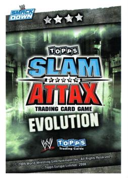 2010 Topps Slam Attax WWE Evolution #NNO The Great Khali Back