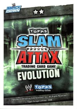 2010 Topps Slam Attax WWE Evolution #NNO Slam Master J Back
