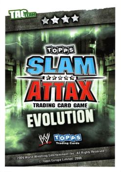 2010 Topps Slam Attax WWE Evolution #NNO David Hart Smith / Tyson Kidd Back