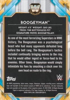 2020 Topps Chrome WWE - Big Legends #BL-2 Boogeyman Back