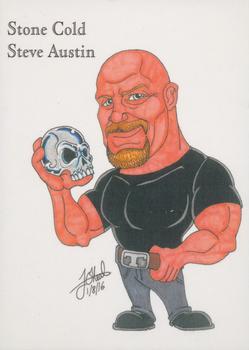 2016 Professional Wrestling Hall of Fame Class of 2016 #NNO Stone Cold Steve Austin Front