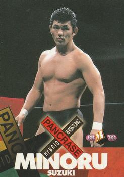 1998 Pancrase Hybrid Wrestling #11 Minoru Suzuki Front