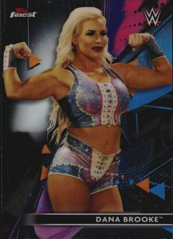 2021 Topps Finest WWE #10 Dana Brooke Front