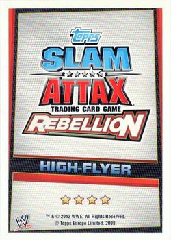 2012 Topps Slam Attax WWE: Rebellion #118 Sin Cara Back