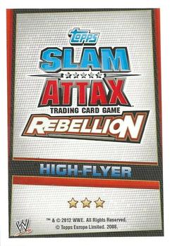 2012 Topps Slam Attax WWE: Rebellion #179 Hunico & Camacho Back