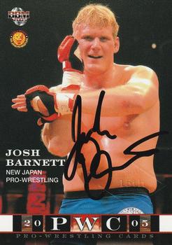 2005 BBM Pro Wrestling - Autographs #NNO Josh Barnett Front