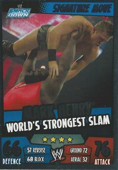 2011 Topps Slam Attax WWE Rumble #37 Mark Henry Front