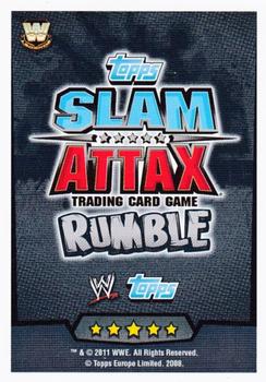2011 Topps Slam Attax WWE Rumble #171 Yokozuna Back
