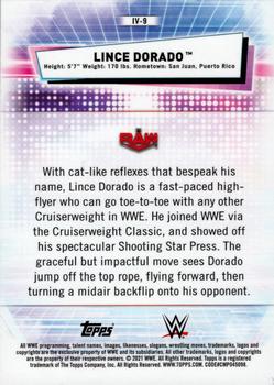 2021 Topps Chrome WWE - Image Variations Superfractors #IV-9 Lince Dorado Back