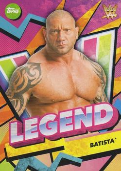 2021 Topps WWE Superstars #140 Batista Front