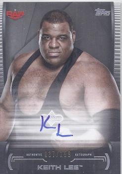 2021 Topps WWE Undisputed - Superstar Roster Autographs #A-KL Keith Lee Front