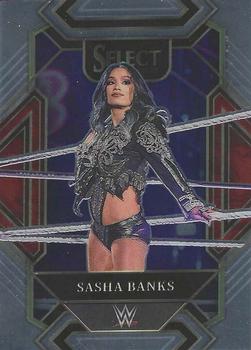 2022 Panini Select WWE #329 Sasha Banks Front