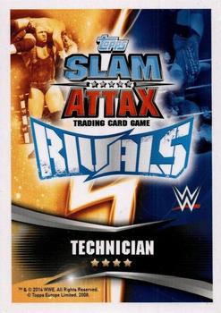 2014 Topps Slam Attax Rivals #72 Dean Ambrose Back