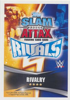 2014 Topps Slam Attax Rivals #205 Daniel Bryan / Kane Back