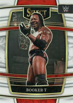 2022 Panini Select WWE - White Prizms #93 Booker T Front