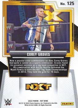 2022 Panini NXT 2.0 WWE - Silver #125 Corey Graves Back