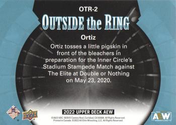 2022 Upper Deck AEW - Outside the Ring #OTR-2 Ortiz Back