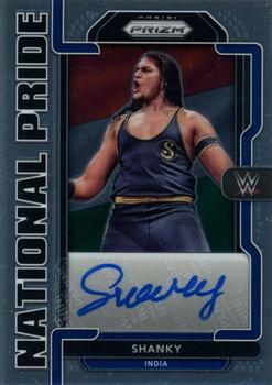 2022 Panini Chronicles WWE - National Pride Signatures #NP-SHY Shanky Front