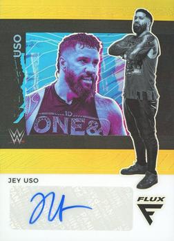 2022 Panini Chronicles WWE - Flux Auto Gold #FX-JUS Jey Uso Front