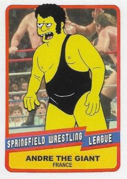 2021 Springfield Pro Wrestling Series 1 #NNO ANDRE THE GIANT – FRANCE Front