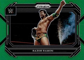 2023 Panini Prizm WWE - Green #67 Razor Ramon Front