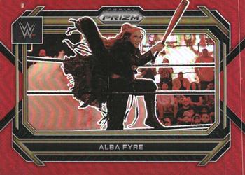2023 Panini Prizm WWE - Red #26 Alba Fyre Front