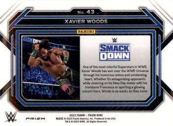 2023 Panini Prizm WWE - Under Card #43 Xavier Woods Back