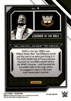 2023 Panini Prizm WWE - Legends of the Hall Prizms Under Card #4 
