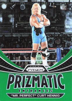 2023 Panini Prizm WWE - Prizmatic Entrances Prizms Green #11 