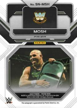 2023 Panini Prizm WWE - Sensational Signatures Prizms Silver #SN-MSH Mosh Back