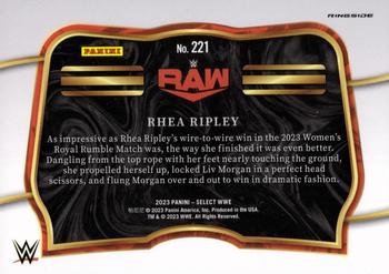 2023 Panini Select WWE #221 Rhea Ripley Back