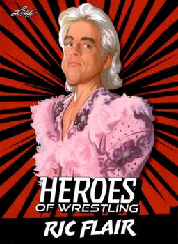 2023 Leaf Heroes of Wrestling - Red #B-7 Ric Flair Front