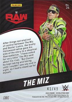 2023 Panini Revolution WWE - Cubic #24 The Miz Back
