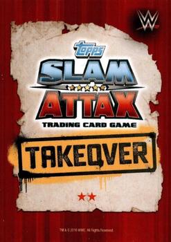 2016 Topps India Slam Attax WWE: Takeover #109 Heath Slater Back