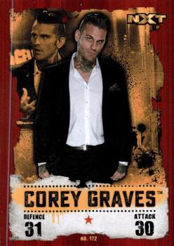 2016 Topps India Slam Attax WWE: Takeover #172 Corey Graves Front