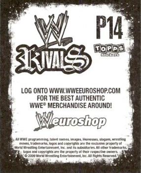 2009 Topps WWE Rivals - Poster #P14 Vladimir Kozlov Back