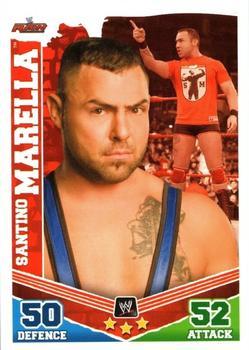 2010 Topps Slam Attax WWE Mayhem (UK Variant) #NNO Santino Marella Front