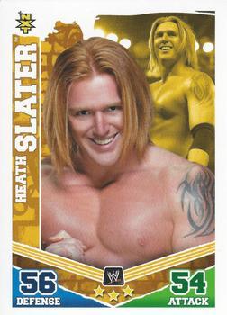 2010 Topps Slam Attax WWE Mayhem (UK Variant) #NNO Heath Slater Front