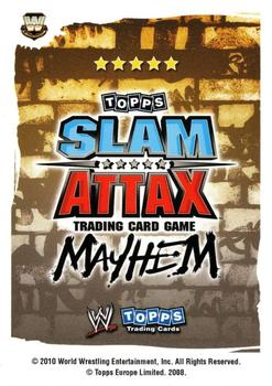 2010 Topps Slam Attax WWE Mayhem (UK Variant) #NNO Yokozuna Back