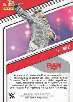 2023 Donruss Elite WWE - Purple #89 The Miz Back