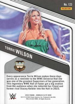 2023 Donruss Elite WWE - Purple #123 Torrie Wilson Back