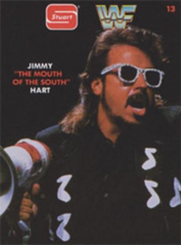 1987 Stuart Foods WWF #13 Jimmy 