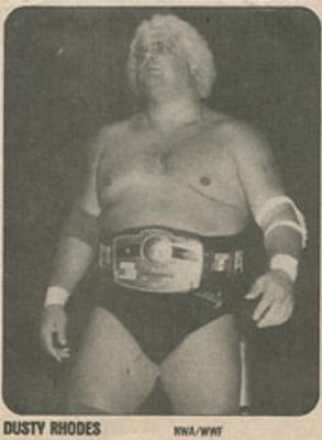 1981 Wrestling Super Stars #NNO Dusty Rhodes Front
