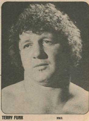 1981 Wrestling Super Stars #NNO Terry Funk Front