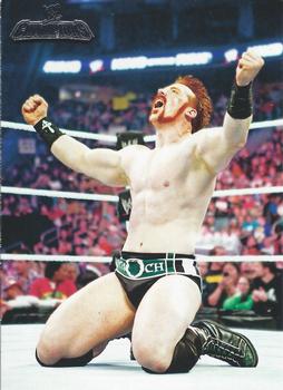 2011 Topps WWE Champions #54 Sheamus Becomes King of the Ring Front