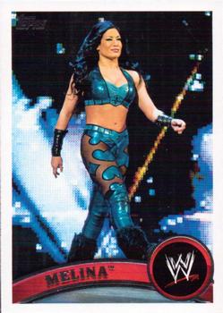 2011 Topps WWE #74 Melina Front
