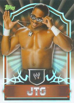 2011 Topps WWE Classic #36 JTG Front