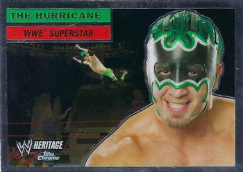 2006 Topps Heritage Chrome WWE #8 The Hurricane Front